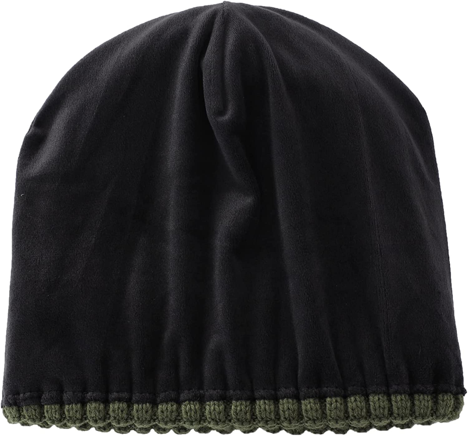 Connectyle Classic Men's Warm Winter Hats Thick Knit Cuff Beanie Cap with Lining - Image 3